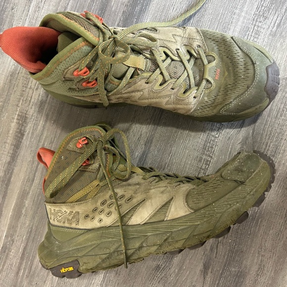Hoka Other - Hoka Anacapa Breeze Mid Breathable Hiking Boots Army Green